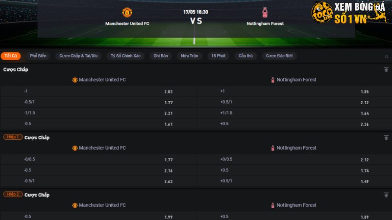 MU vs Nottingham